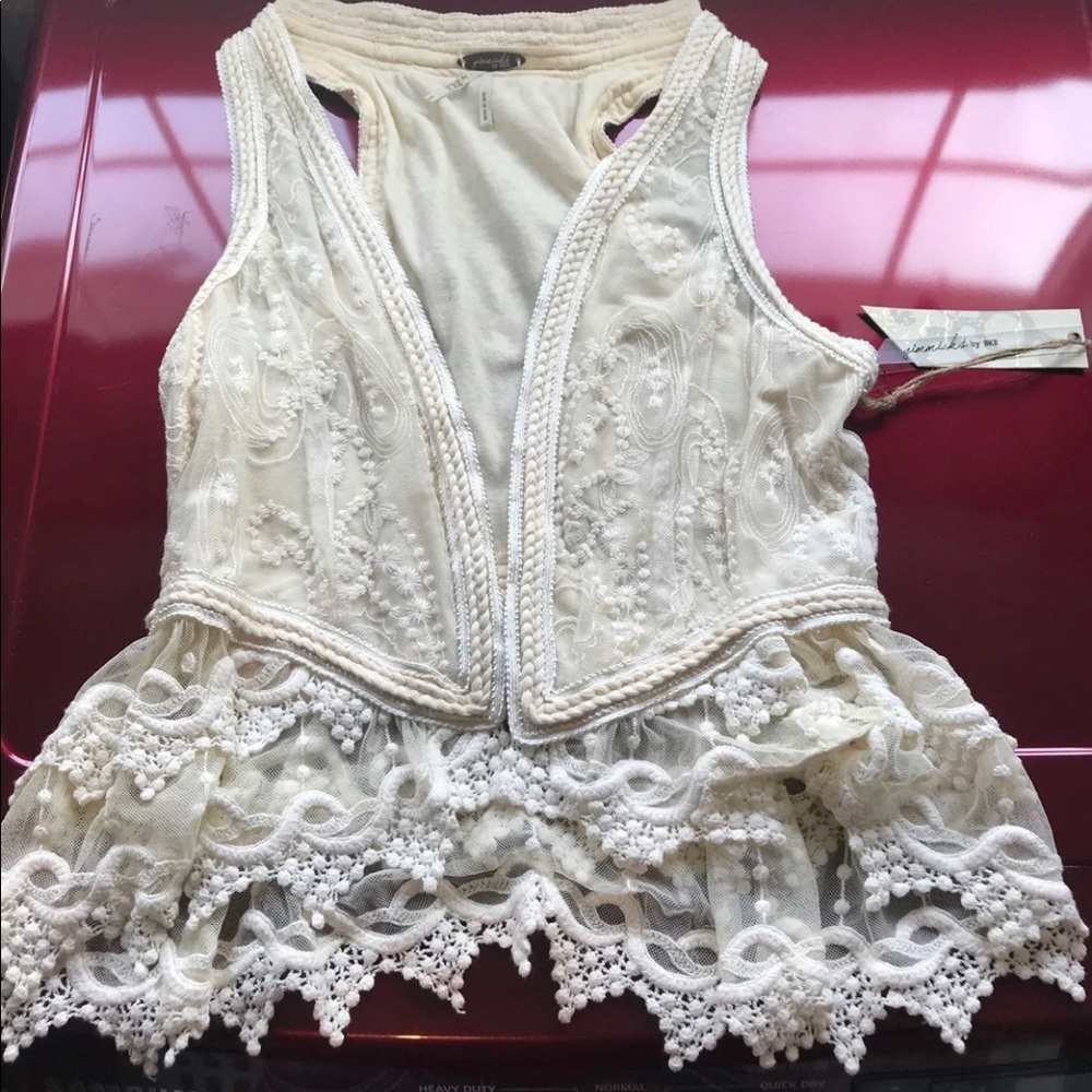 Beautiful Lace Vest
